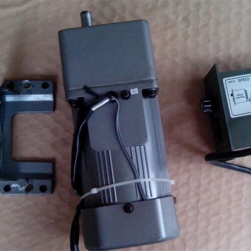 极速议价120w 220v调速电机 减速电机 3比速 10-430转可以调节 外