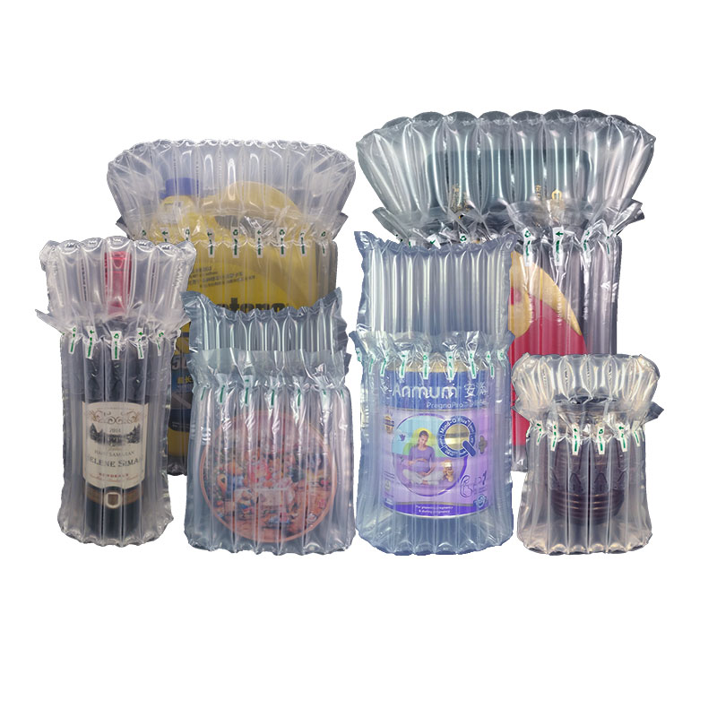 奶粉气柱袋红酒气柱卷材蜂蜜气泡柱充气柱防震气泡袋充气柱快递