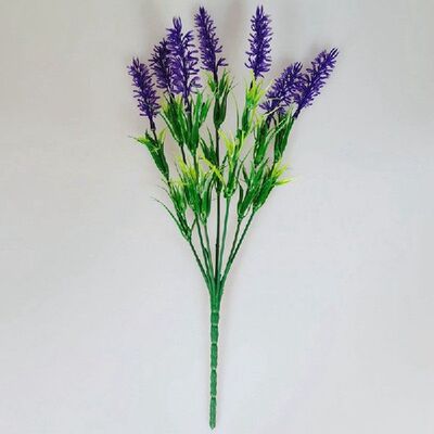 极速2 Bouquet Provence Lavender Artificial Flowers Faux Flow