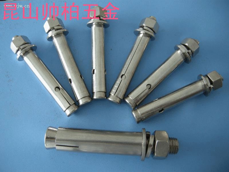 。304不锈钢蓬胀螺丝螺丝M12x60x70x80x90x100x110x120x130x140x1