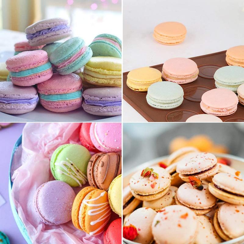 推荐48/30 Holes Non-Stick Silicone Macaron Macaroon Pastry O 饰品/流行首饰/时尚饰品新 其他DIY饰品配件 原图主图