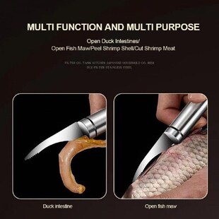 极速6 Shrimp Scale Kni Fast Fish Multifunctional Peeler