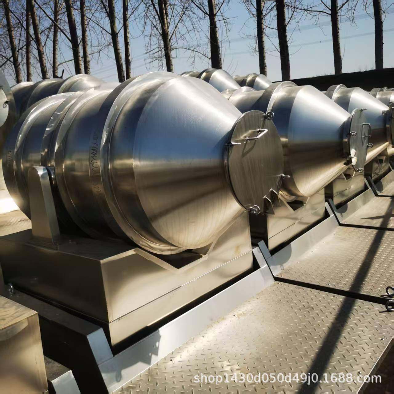 二维混合机医药食品粉末混料调味料二维混合机粉末搅拌机