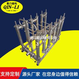 厂家供应永磁浆料除铁器永磁管道式除铁器强磁磁选机