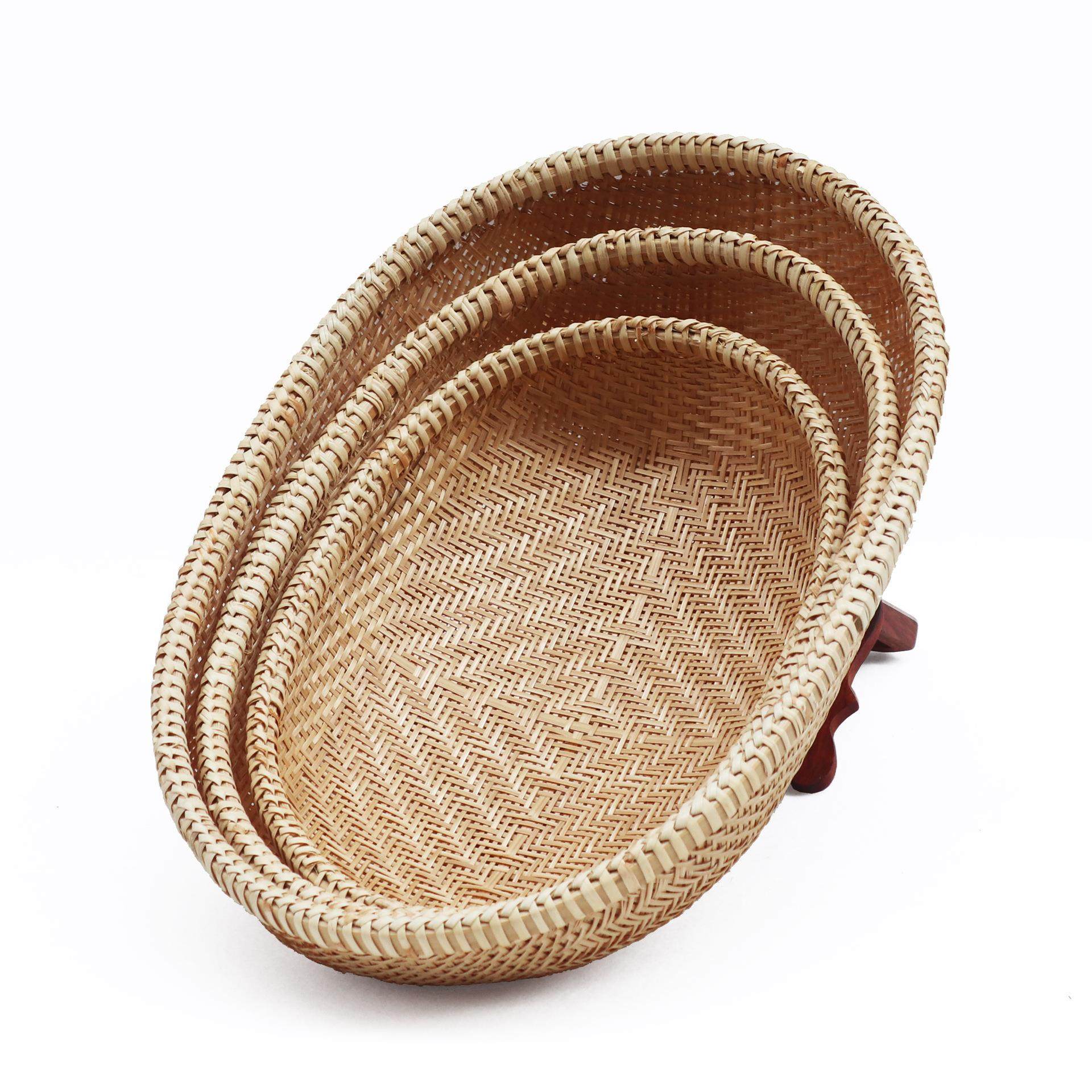 精编竹编水果篮 簸箕圆形筲箕竹筛子 洗菜圆筐农家竹制品家用果盘,特色手工艺,竹编/竹雕,淘宝优惠券,粉丝福利购,淘宝优惠卷