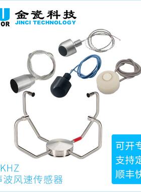 200KHz超声波风速风向传感器19mm单双张超声波传感器超声波探头厂