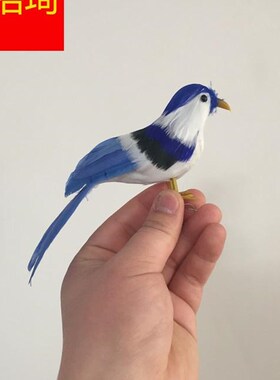 极速仿真羽毛金丝燕影视拍摄道具园林装饰鸟笼摆件居饰品羽毛燕子