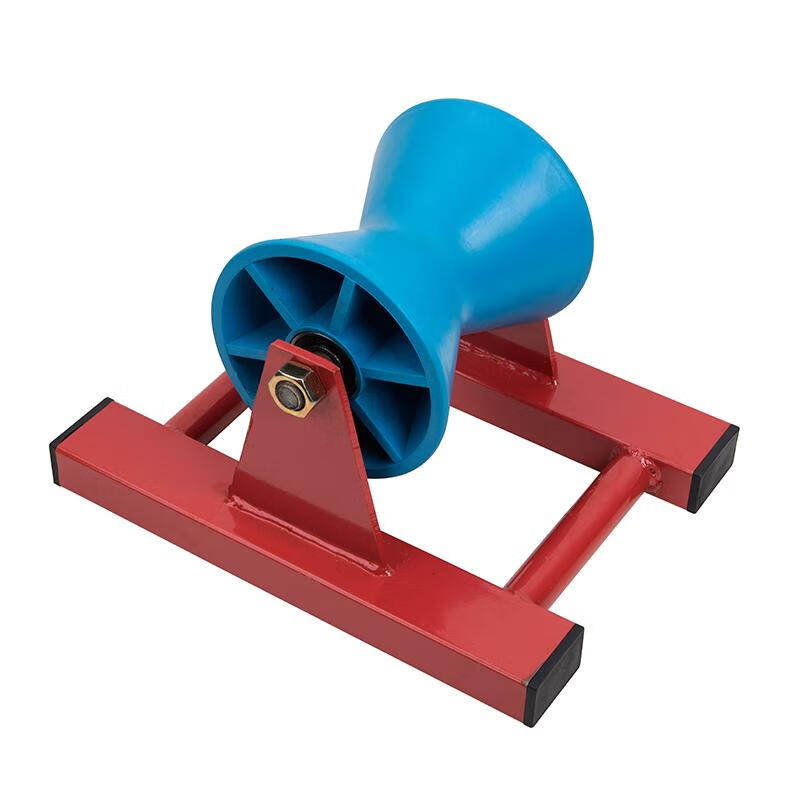 滑轮支架PE管托20-315管道工程电缆管钢管拖滚滑动75-630滚轮支架