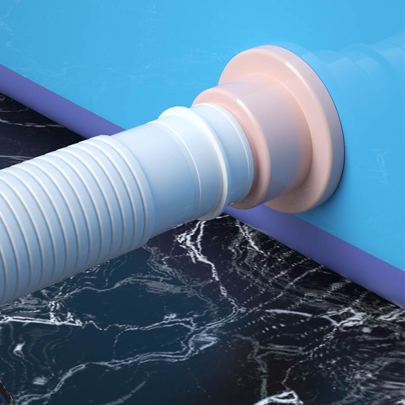 儿童浴盆堵水塞 浴盆浴桶排水管 水塞浴盆水塞浴盆配件软管耐温