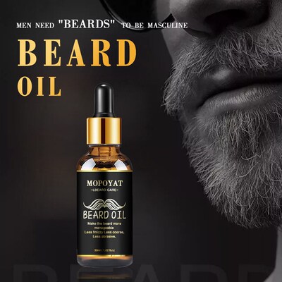 Growth Beard Oil Grow Beard Thicker & More Full Thicken Hair