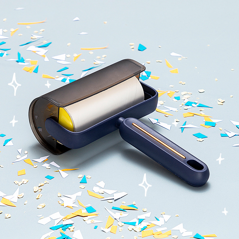 可撕式粘毛器可替换撕纸式滚刷衣物沾毛贴毛器滚筒清洁刷黏衣物灰