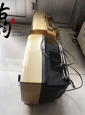 老式黑白电视机80年代老物件怀旧收藏民宿橱窗装饰摆件
