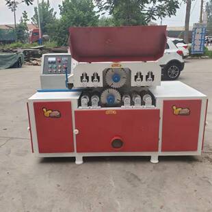 木工方木多片锯小型木方多片锯圆木重型单轴方木锯履带锯推台锯