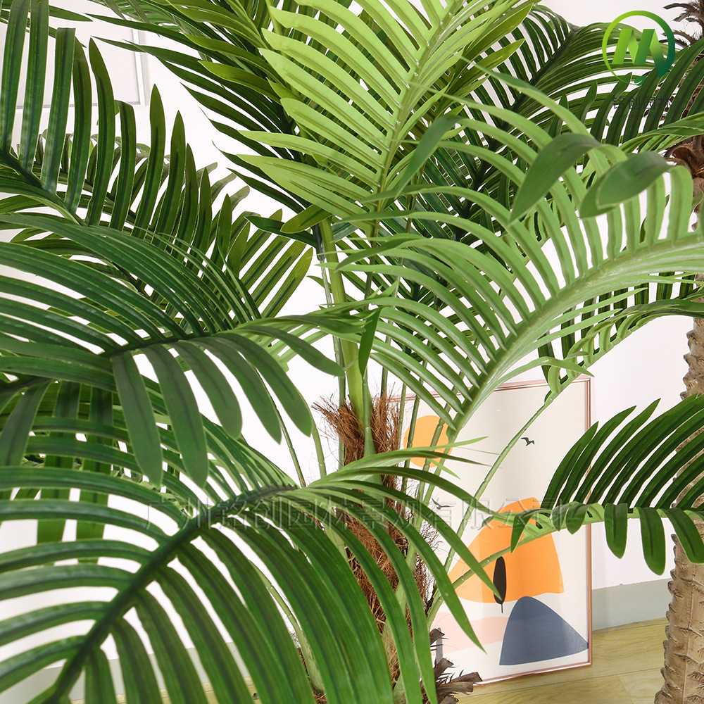 新款直销室内大型仿真美丽针葵造景椰子树 仿真针葵绿植盆栽葵树