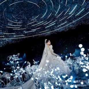 直销流星雨灯流水灯带LED跑马灯星空吊顶舞台背景装 新款 饰灯光婚