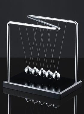 新款直销木质牛顿摆球金属牛顿撞球创意工艺品礼品家居办公室装饰