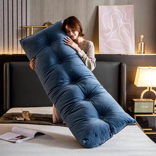 新款直销床头靠垫三角靠垫榻榻米软包大靠背床靠背长靠枕沙发简约