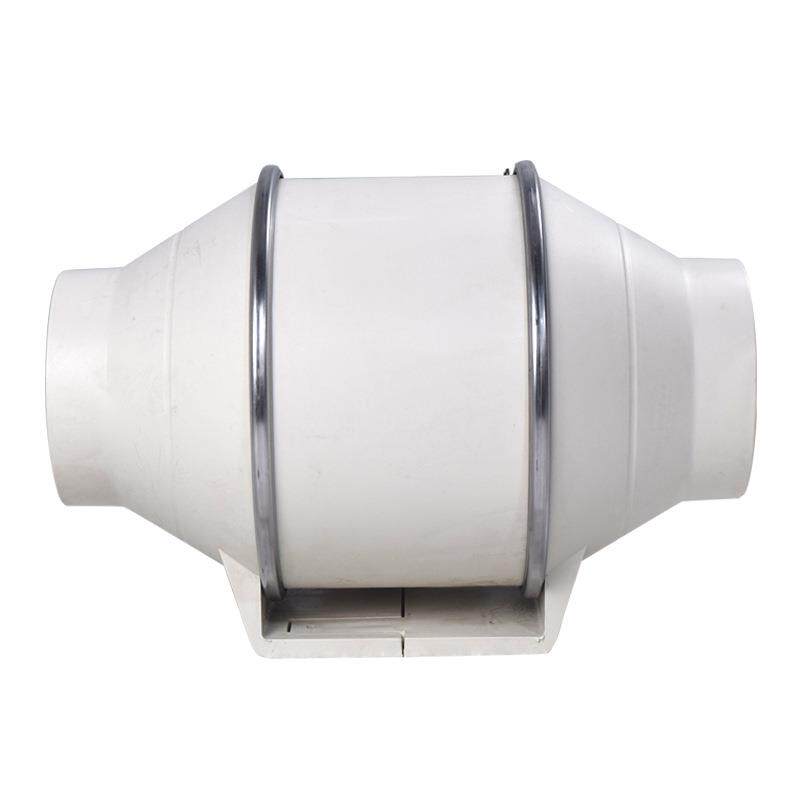 新款直销4寸6寸圆形管道风机斜流卫生间排气扇油烟低噪抽风机厨房