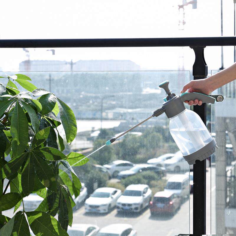 新款直销1.5L2L洒水壶浇水壶气压式浇花塑料喷雾器小喷壶喷水壶压