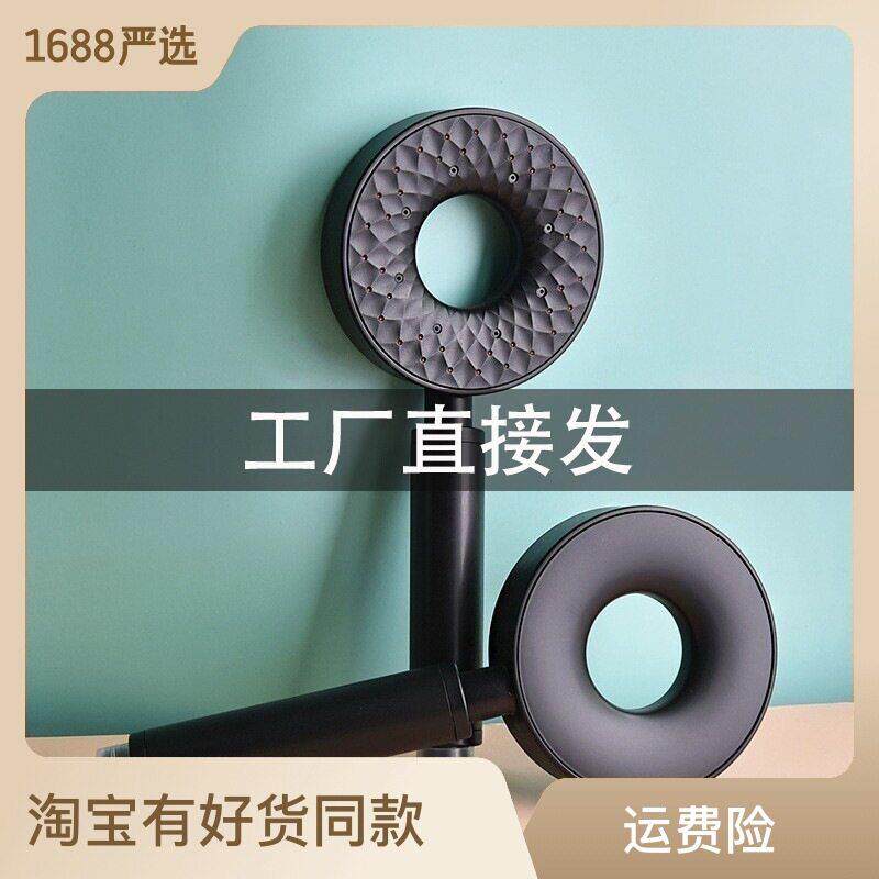新款直销甜甜圈淋浴手持花洒喷头顶喷套装浴室压头的