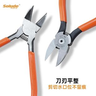 新款 水口钳 直销索伦德6寸塑料件修边剪电子元 件剪钳手工钳子