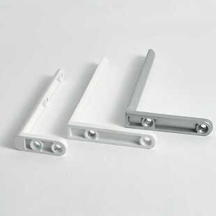 新款直销金昇旺铝合金七字吊码 L型吊板角码 挡板连接件 办公桌屏