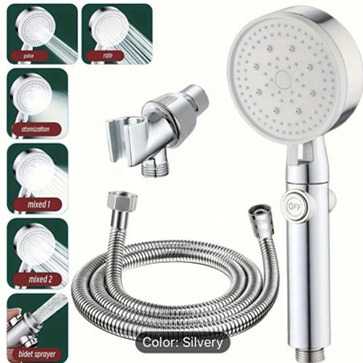 新款直销跨境电商热卖花洒套装美式支架固定座淋浴花洒固定座手持