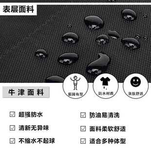 新款直销一件起批加长款围裙防水防油印字印logo女商用餐饮专用上