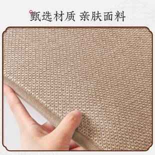 防滑卧室阳台坐垫 飘窗垫窗台垫日式 简约棉麻风格 四季 通用薄款