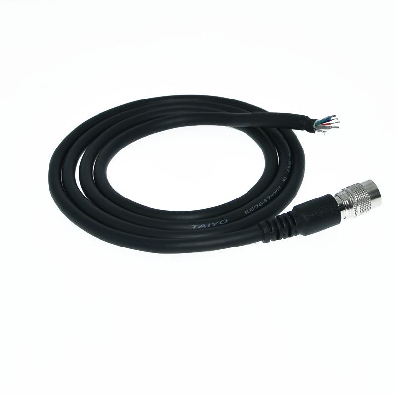 Hirose6pHR10A-7P-6SI/O广濑电源线触发线Basler工业相机连接线