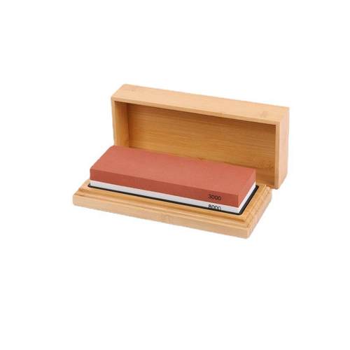 红白双面磨刀石白刚玉厨房户外家用磨刀石抛光磨砥石油石现货