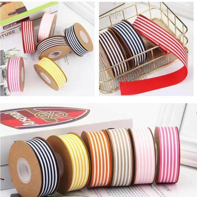 25mm条纹罗纹织带印刷diy发饰蝴蝶结手工丝带印刷20色特价,纺织面料/辅料/配套,织带/丝带/缎带,淘宝优惠券,粉丝福利购,淘宝优惠卷