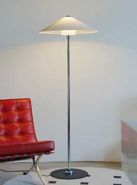 中古包豪斯Tecnolumen落地灯设计师别墅客厅沙发墙角高级感立式灯