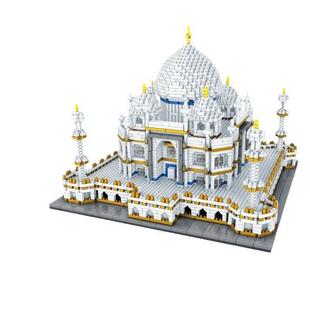 儿童益智微颗粒积木玩具泰坦尼克号悉尼歌剧院双子桥系列建筑