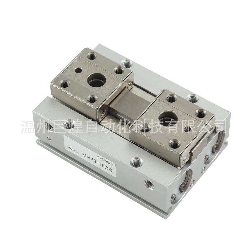 SMC型薄型F气缸MH2-8D手指气缸MH1F2-16D台精密导轨滑气爪可定制