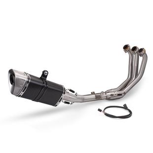 2023年 2021 摩托车MT09M11改装 排气管不锈钢前段尾段排气套装