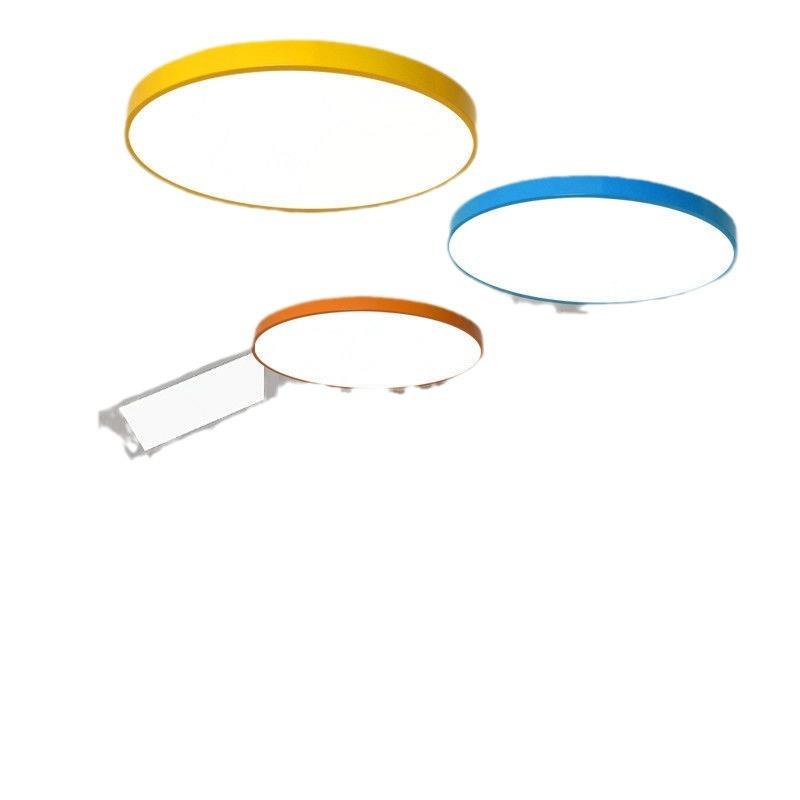 创构彩色园型公吊灯幼儿园教意室大厅培训机早教室办室过道灯具