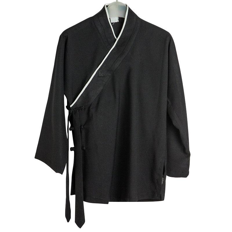儿童武术麻训练615601服棉麻亚舞服蹈服太女练功服古典中国舞少儿