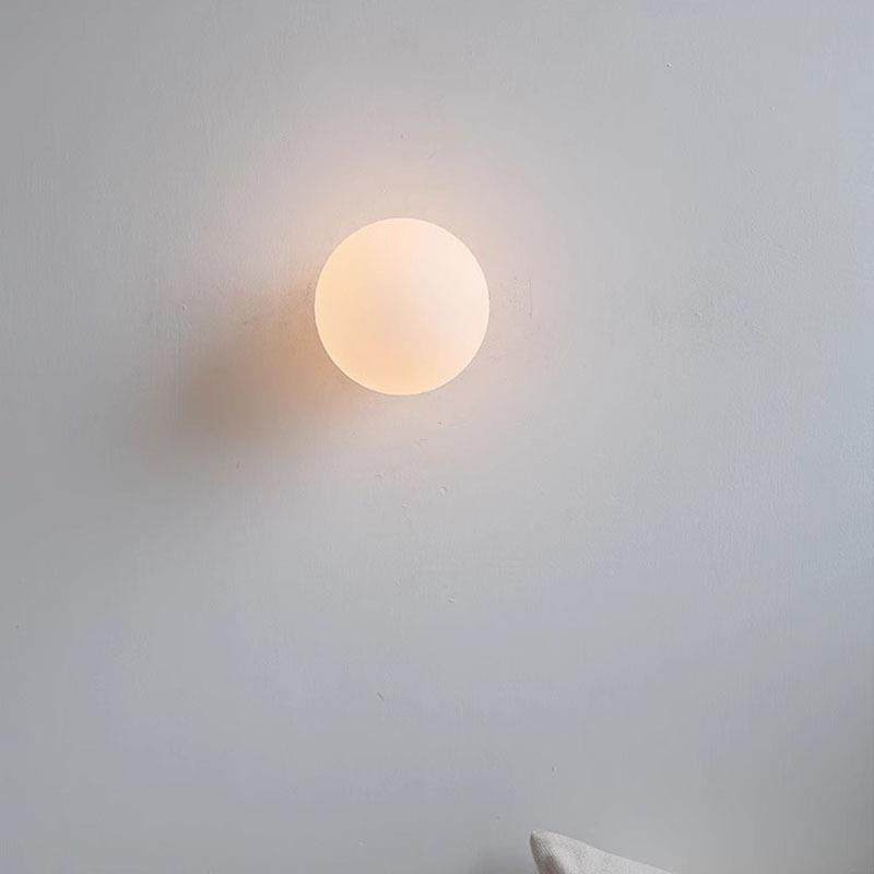 胡桃木圆球壁灯设计师样板房酒店民宿极简客厅背景墙床头灯,家装灯饰光源,户外壁灯,淘宝优惠券,粉丝福利购,淘宝优惠卷