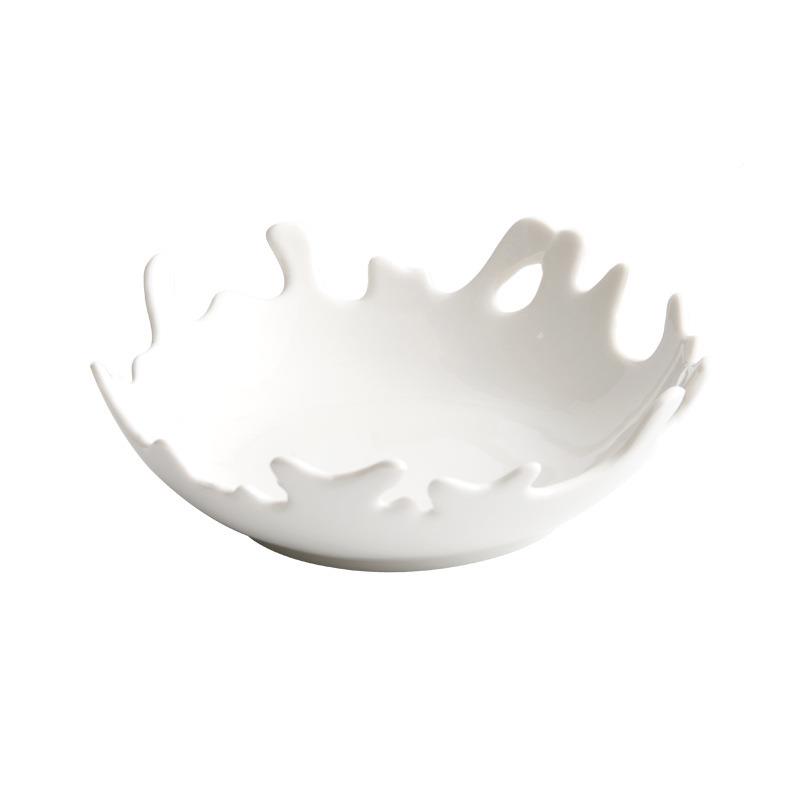 特色造型菜盘甜品凉盘具酒店盘子餐FSX高级感菜盘小高端商用菜盘