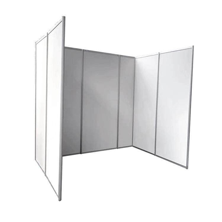 移动八棱柱书法作品展立式屏风展板学校美术字画摄影展板出租