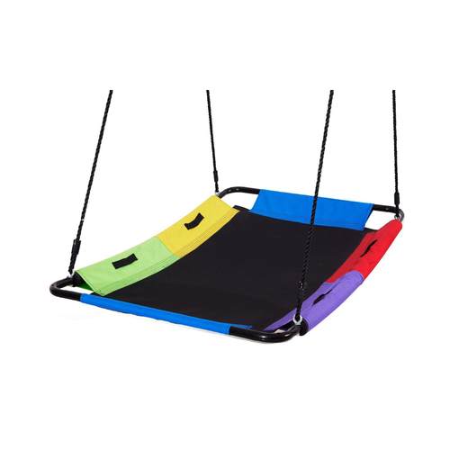 幼儿园户外儿童秋千架牛津布圆盘多功能帆布吊椅荡秋千感统训练