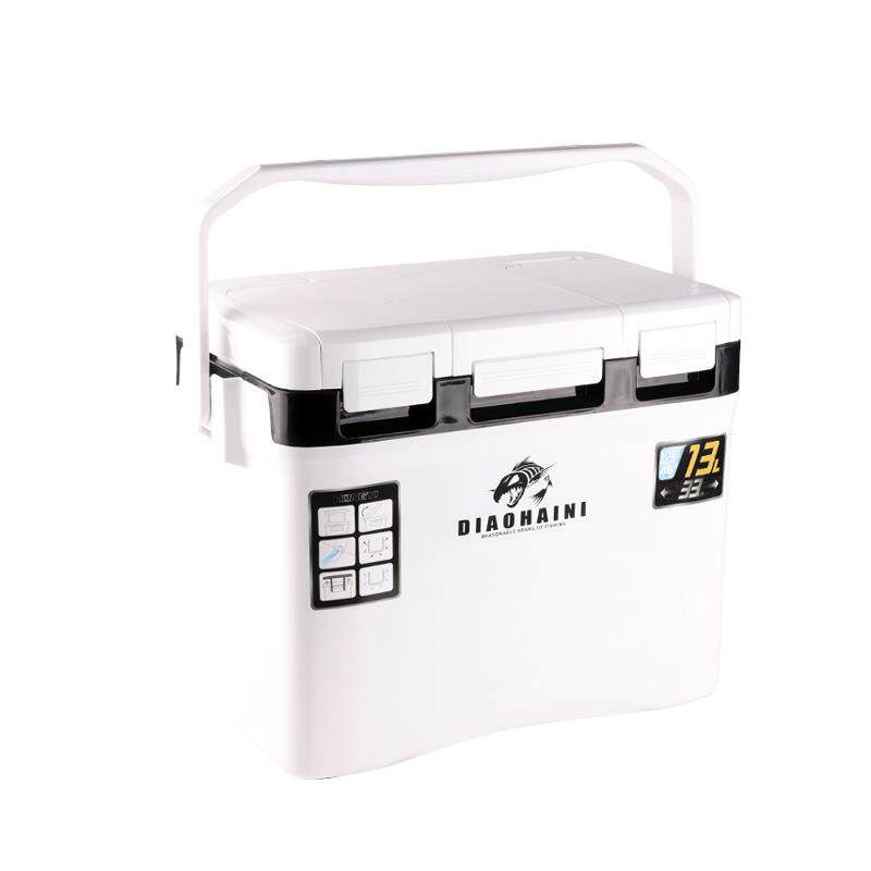 小钓箱轻便活虾箱新款打氧迷你路亚海船钓保温箱超轻可坐