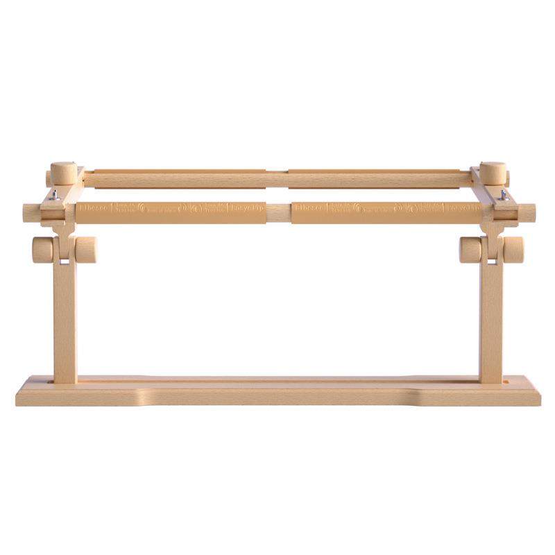 工厂直销台式榉木绣架可翻转基础款十字绣辅助制作桌面式绣架工具