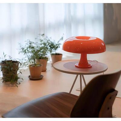 爆款北欧丹麦蘑菇台灯充电创意民宿装饰氛围灯卧室书房床头小夜灯