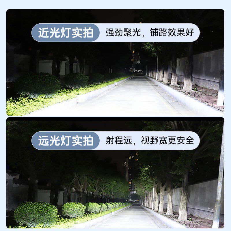 适用于吉利全球鹰GX7 GX718专用LED前大灯超亮近光远光H7强光改装