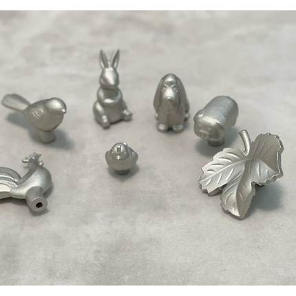 铸铁珐琅锅锅钮STAUB通用卡通动物锅盖提手实心304不锈钢锅盖顶珠