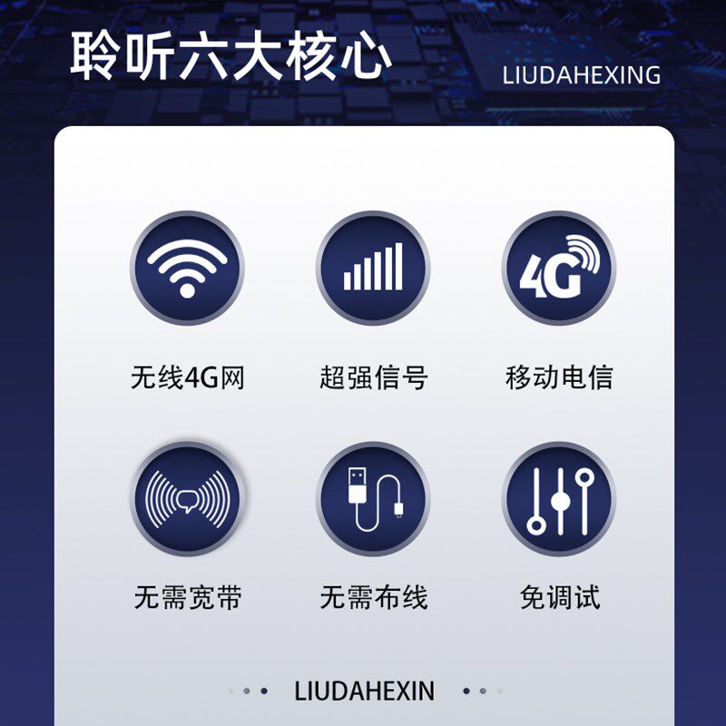 摄像头转4G模块安防监控4G模块室外防雨摄像头转4G适配器壁挂防水