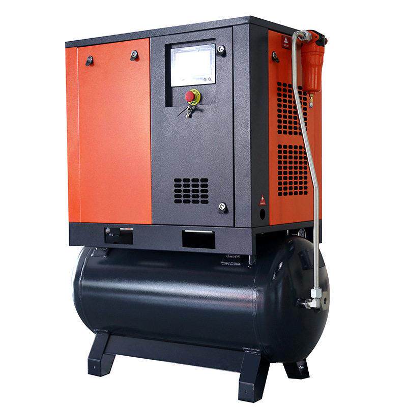 永磁变频7.5kw螺杆式空压机220V螺旋式15千瓦一体机空气压缩机