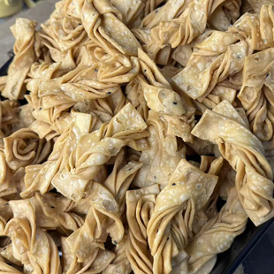 传统年货手工蛋散油角酥芝麻猫耳酥笑口枣新鲜特色年货糕点零食